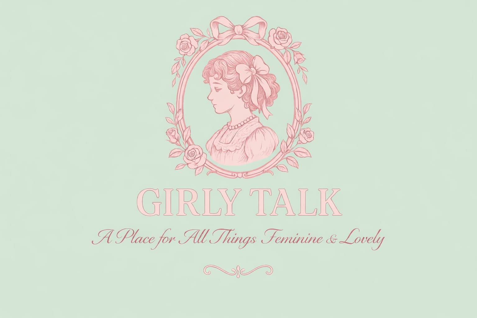 Aesthetic ceramic teacups stacked elegantly - Girly Talk Luxury Collection